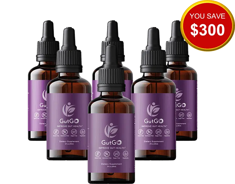 GutGo six bottles